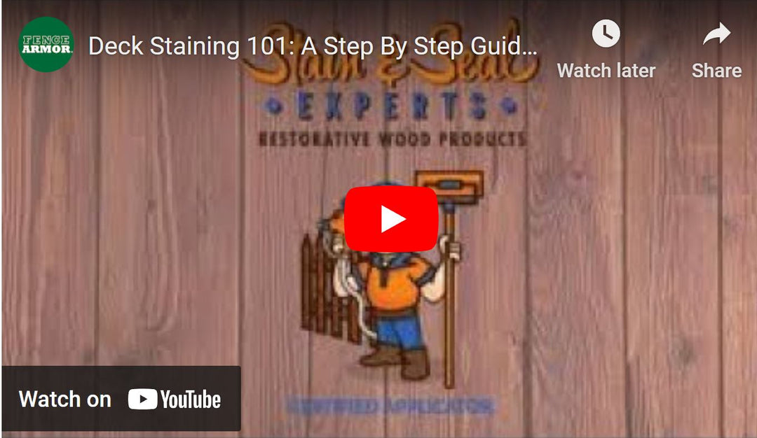 Deck Staining 101: A Step By Step Guide w/ Stain & Seal Experts