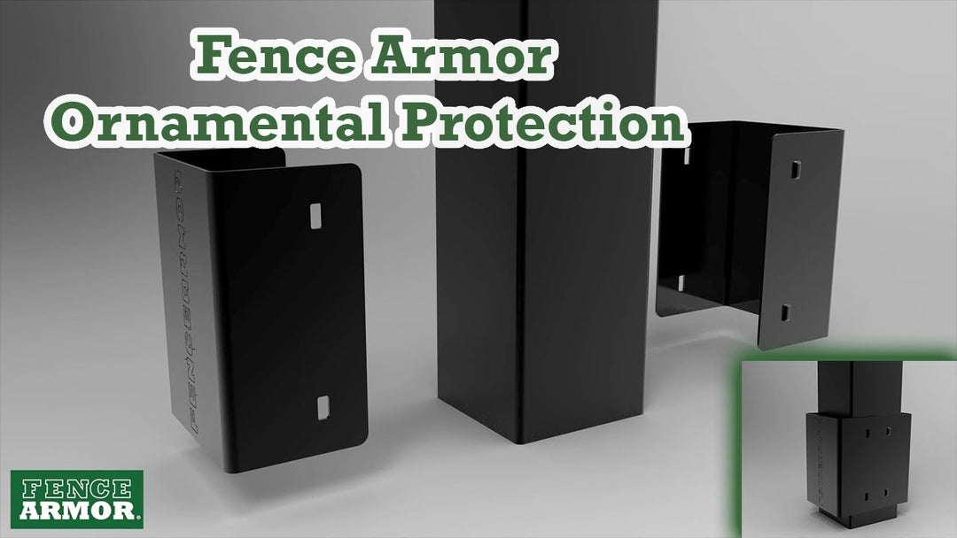 Post Guard Ornamental Full Post Protection with Easy Click-Lock Installation | Fence Armor