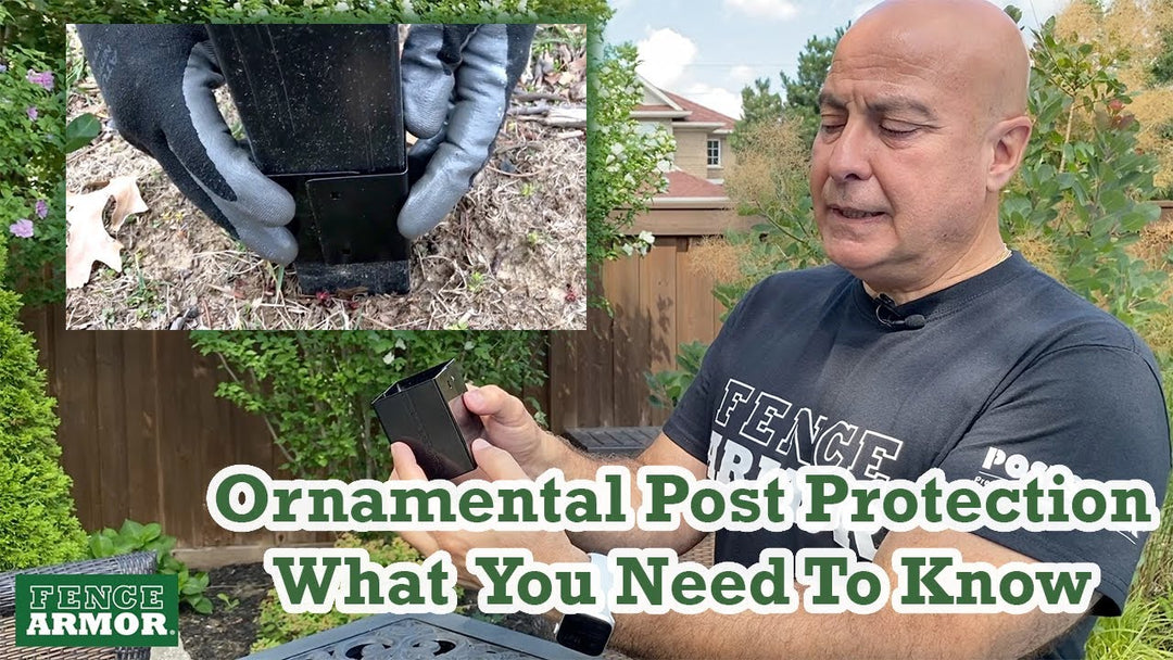 Why Choose Fence Armor's Ornamental Post Protection | Fence Armor