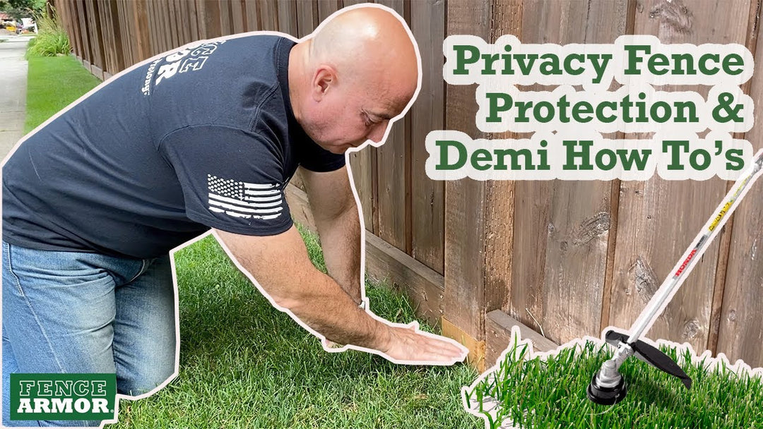 How To Keep Your Privacy Fence Looking Great | Fence Armor Demi Protection | Fence Armor
