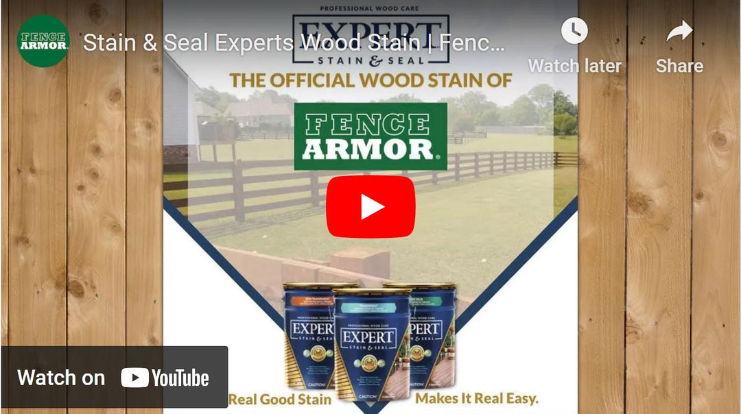 Stain & Seal Experts Wood Stain | Fence Armor