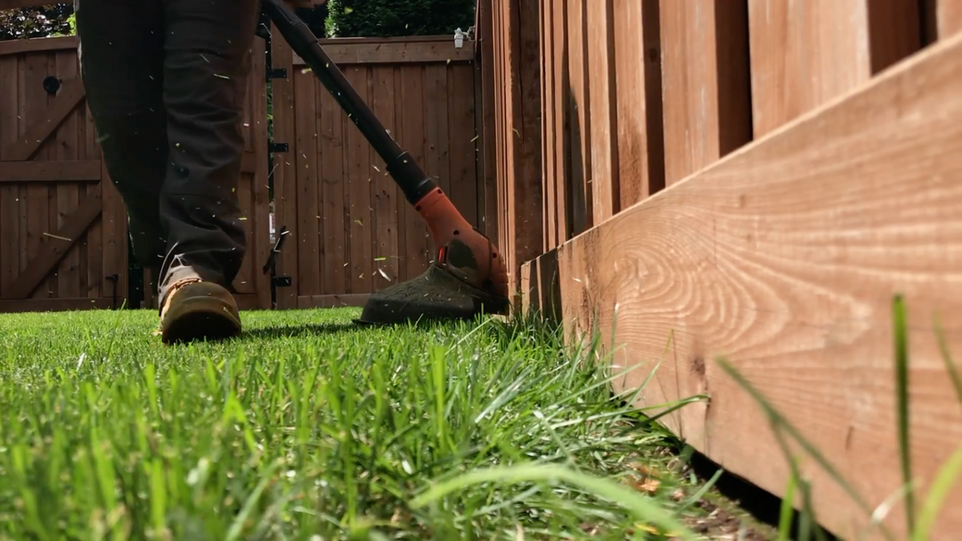 Fence Armor® Post Guards Prevent Grass Trimmer Damage