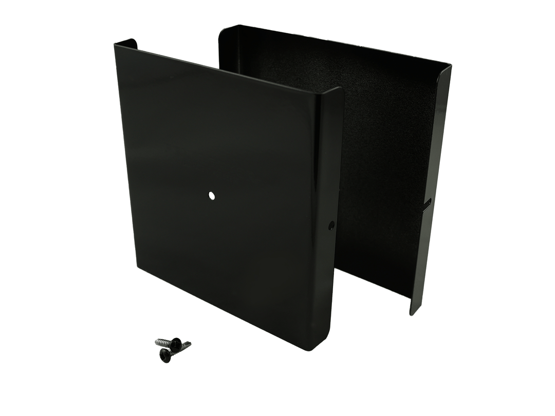 Privacy Fence Post Protection – 6˝ Tall Demi Post Protection – 6˝ Tall & Fence Armor 5.50˝ x 0.50˝ / Black Demi Full Post Protection 6" Tall - Pairs Fence Armor