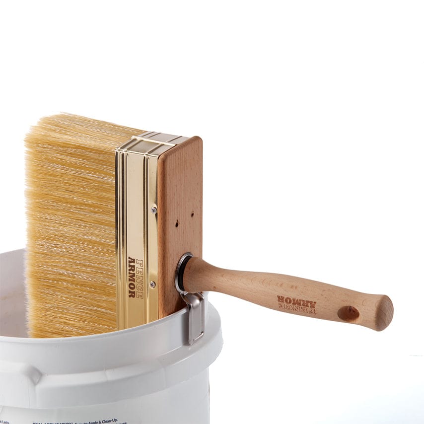 Fence Stain Brush - 7” Pro Deck & Fence Stain Brush Fence Stain Brush - 7” Pro Deck & Fence Stain Brush Fence Armor