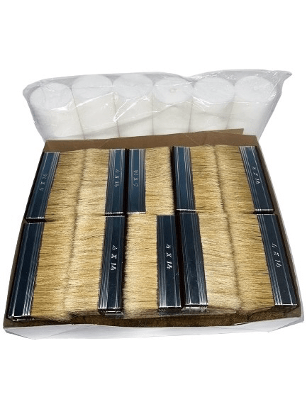 EXPERT Staining Machine Refill Kit - 12 Brushes & 6 Rollers EXPERT Staining Machine Refill Kit - 12 Brushes & 6 Rollers Fence Armor