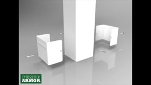 Metal Post Protectors 6" Tall Pro-Series Post Guard