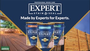 EXPERT Stain & Seal – Semi-Transparent Fence and Deck Stain
