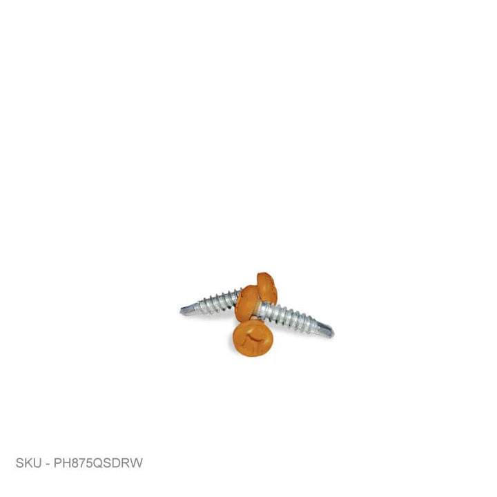 25 Piece Screw Packs 25 Piece Screw Packs 3/4˝ / Redwood New-PAN HEAD QUADREX JS1000 # 8-3/4˝ Fence Armor