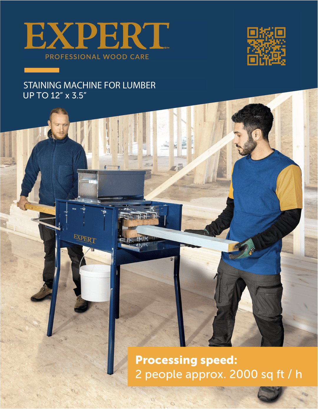 Stain Machine - EXPERT Stain & Paint Machine for Lumber Stain Machine - EXPERT Stain & Paint Machine for Lumber Stain & Seal Experts Store