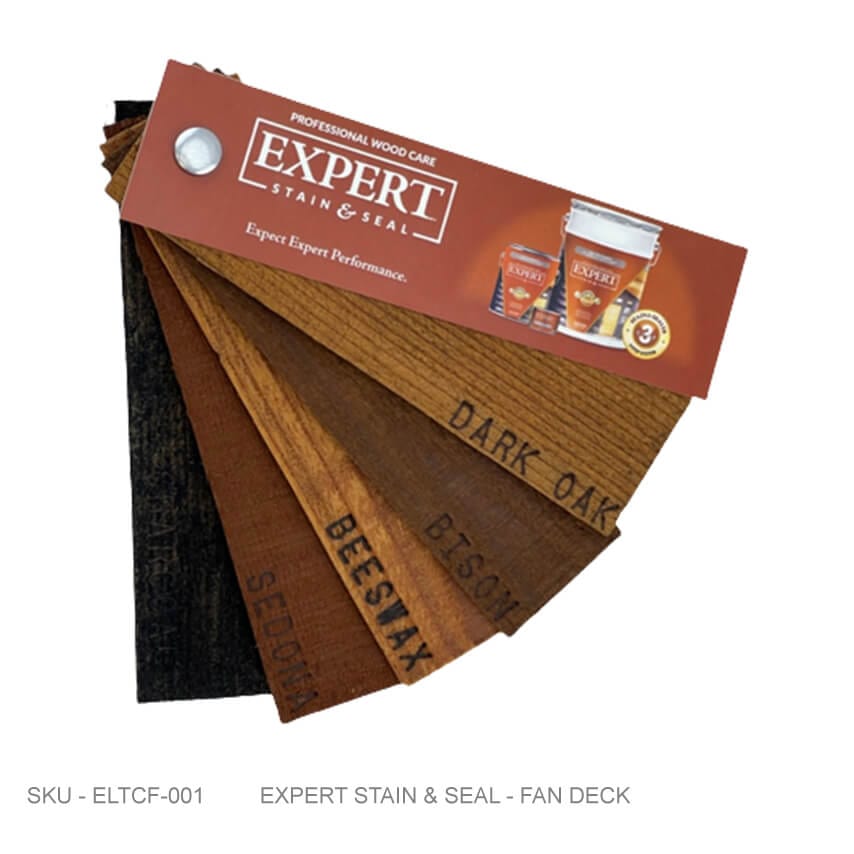 EXPERT Log & Timber Stain - Fan Deck EXPERT Log & Timber Stain - Fan Deck Fence Armor