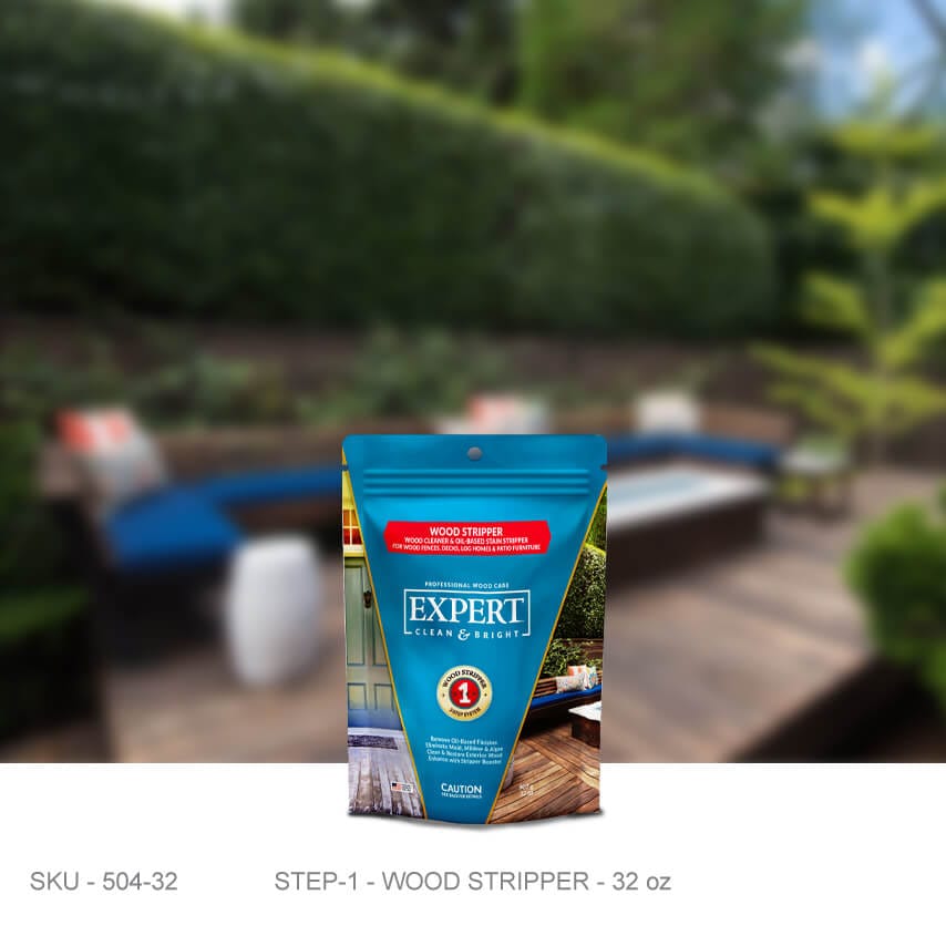 EXPERT Wood Care - Wood Stripper EXPERT Wood Care - Wood Stripper 32 oz Wood Restoration Products Stain & Seal Experts Store