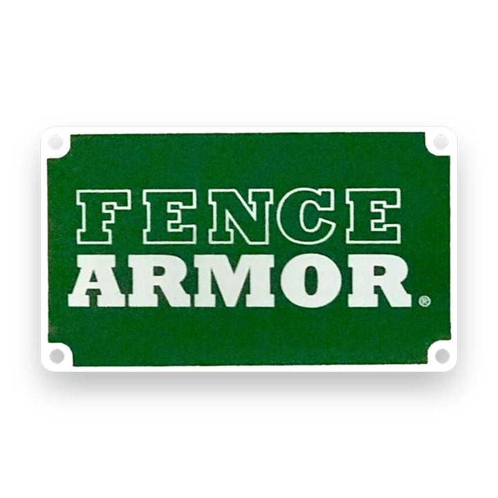 Fence Armor - Name Plate Fence Armor - Name Plate, Name Tag Green Merch Fence Armor