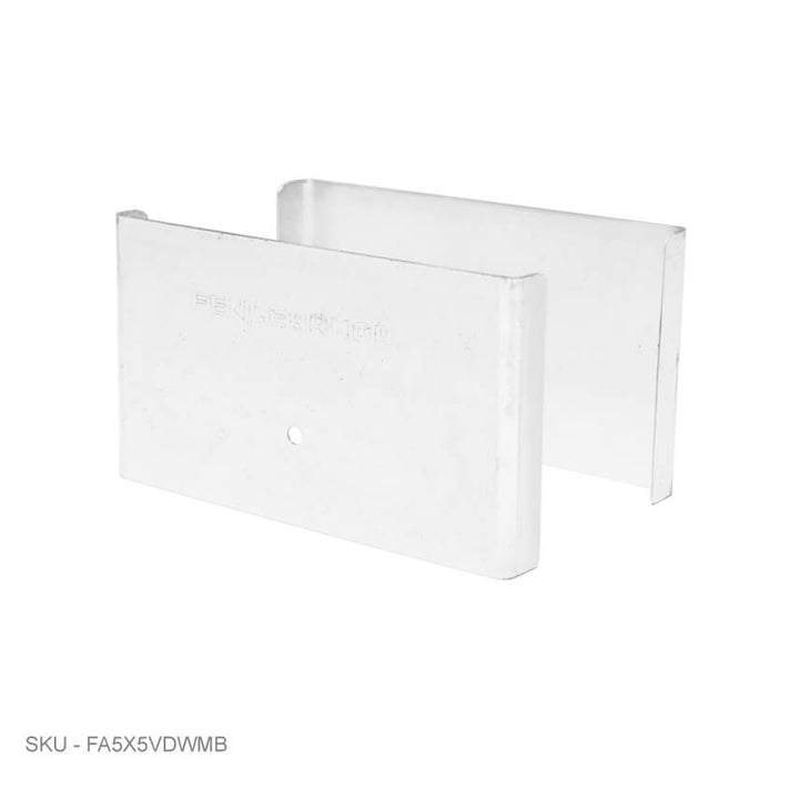 Privacy Fence Post Protection – 3˝ Tall Demi Post Protection – 3˝ Tall & Fence Armor 5.00˝  x 0.50˝ / White Demi Full Post Protection - Pairs Fence Armor