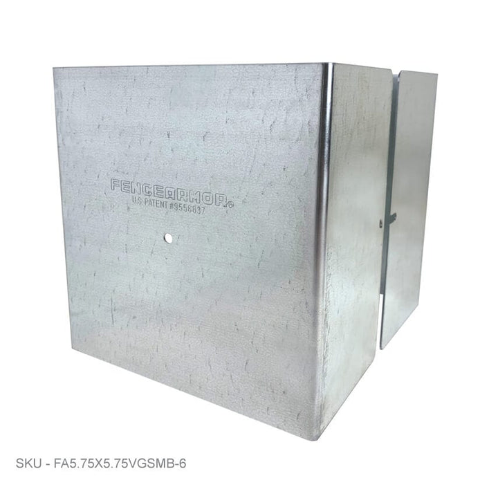Metal Post Protectors 6" Tall Pro-Series Post Guard Metal Post Protectors 6" Tall Pro-Series Post Guard Pro Series - Pairs Fence Armor
