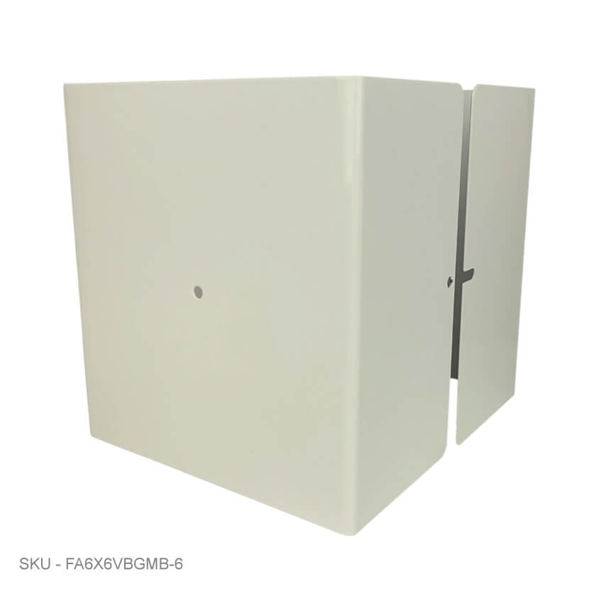 Metal Post Protectors 6" Tall Pro-Series Post Guard Metal Post Protectors 6" Tall Pro-Series Post Guard 5.00˝ x 5.00˝ / Almond Pro Series - Pairs Fence Armor