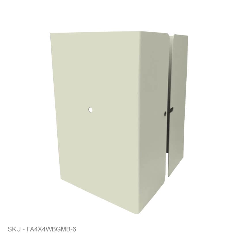Metal Post Protectors 6" Tall Pro-Series Post Guard Metal Post Protectors 6" Tall Pro-Series Post Guard 3.50˝ x 3.50˝ / Almond Pro Series - Pairs Fence Armor