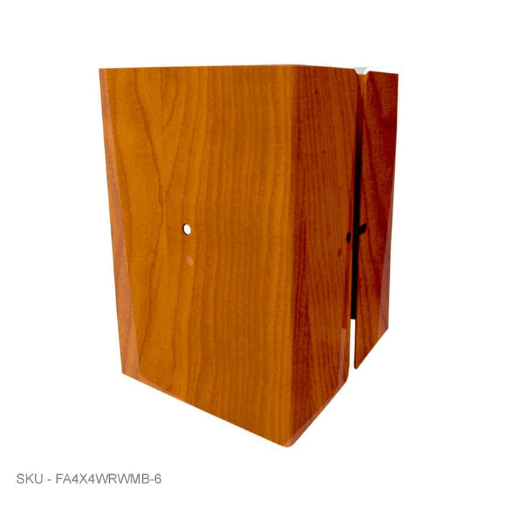 Metal Post Protectors 6" Tall Pro-Series Post Guard Metal Post Protectors 6" Tall Pro-Series Post Guard 3.50˝ x 3.50˝ / Redwood Pro Series - Pairs Fence Armor