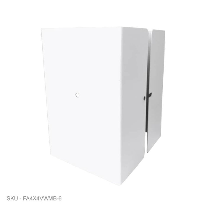 Metal Post Protectors 6" Tall Pro-Series Post Guard Metal Post Protectors 6" Tall Pro-Series Post Guard 4.00˝ x 4.00˝ / White Pro Series - Pairs Fence Armor