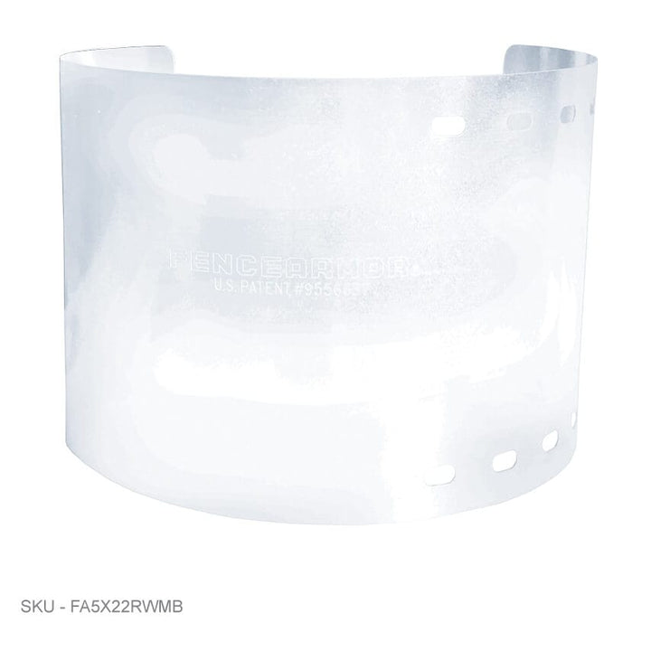 Round Post Protection 5" Tall Round Post Protection | Postguard protector 5.00˝ to 7.00˝ / White Round Post Protection - Singles Fence Armor