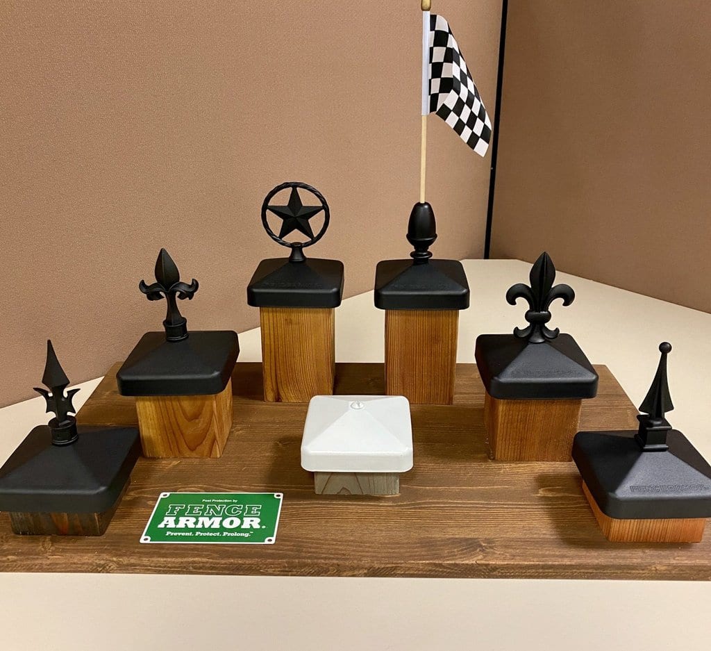 Crown - Table Top Display Kit Post Cap & Finials Crown - Table Top Display Kit Post Cap & Finials Fence Armor