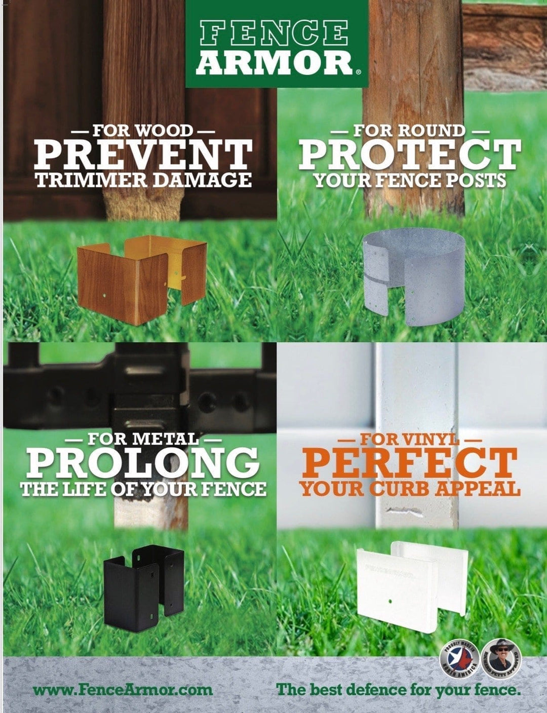 Old-Fence Armor - Poster Fence Armor - Poster, Sign Green Merch Fence Armor