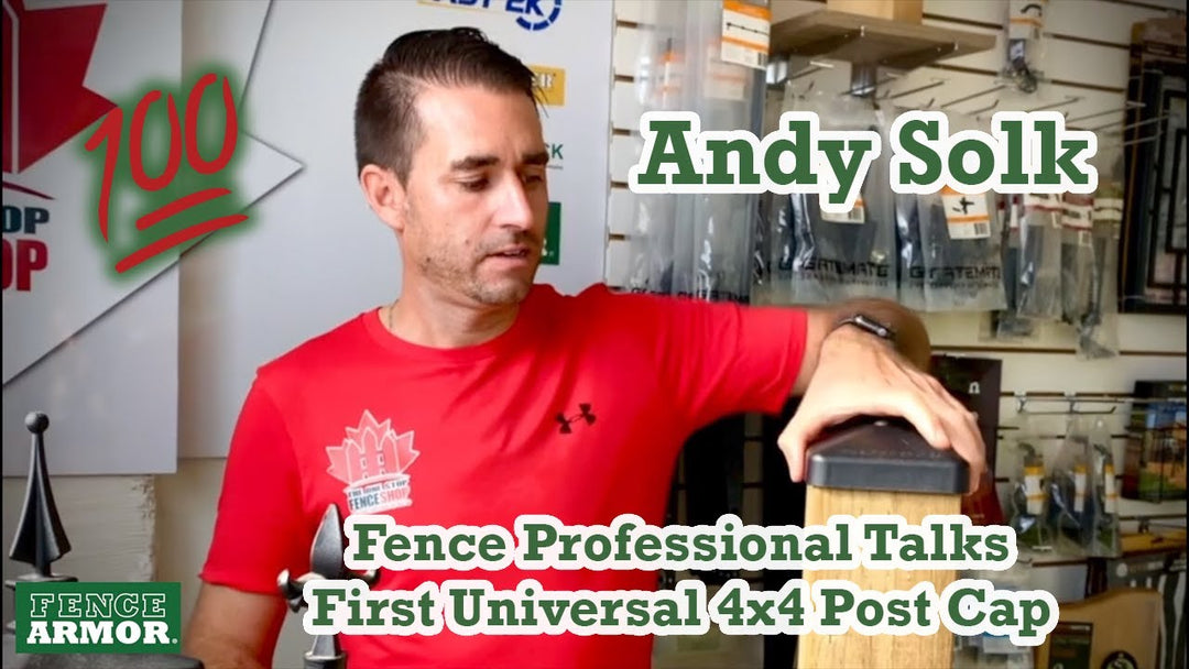 Fence Professional Talks Universal 4x4 Post Cap | Fence Armor