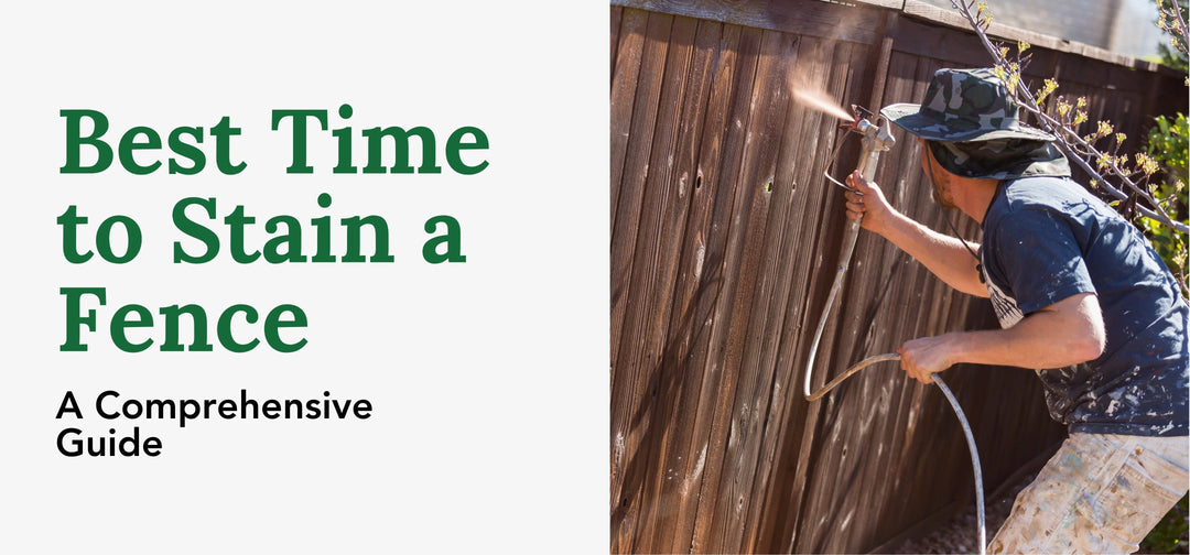 Best Time to Stain a Fence: A Comprehensive Guide
