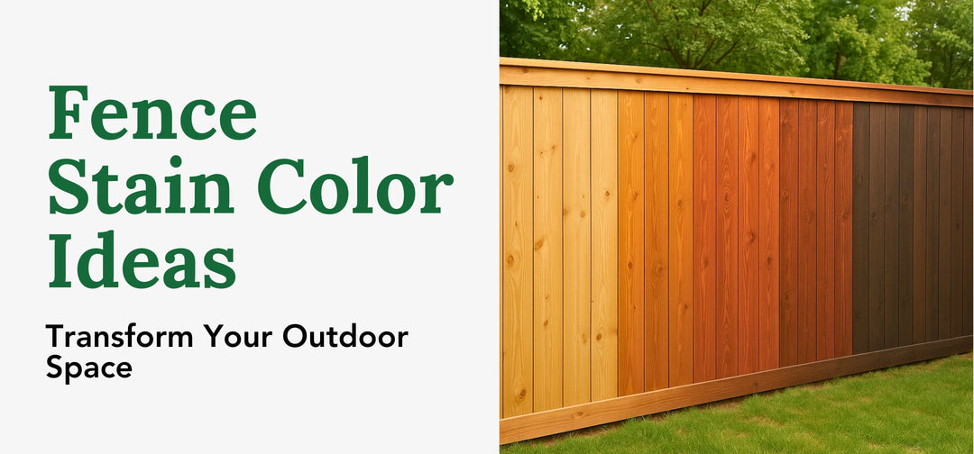 Fence Stain Color Ideas: Transform Your Outdoor Space