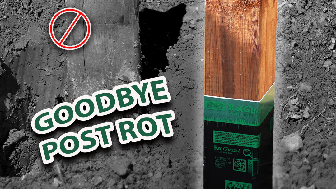 Stop Post Rot! Install RotGuard™ in Minutes