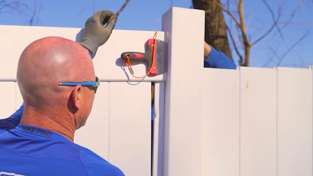 Having Trouble Removing your Rails on a Vinyl Fence