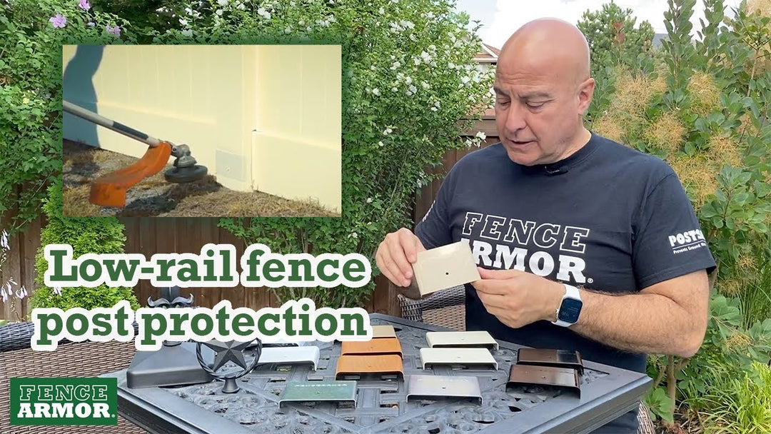 Demi Post Protection - Perfect for Privacy Fences & Low-Rail Situations | Fence Armor