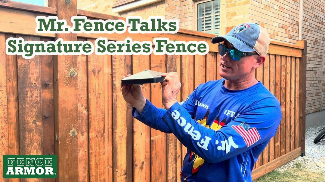 Mr. Fence Talks Signature Series Fence | Fence Armor