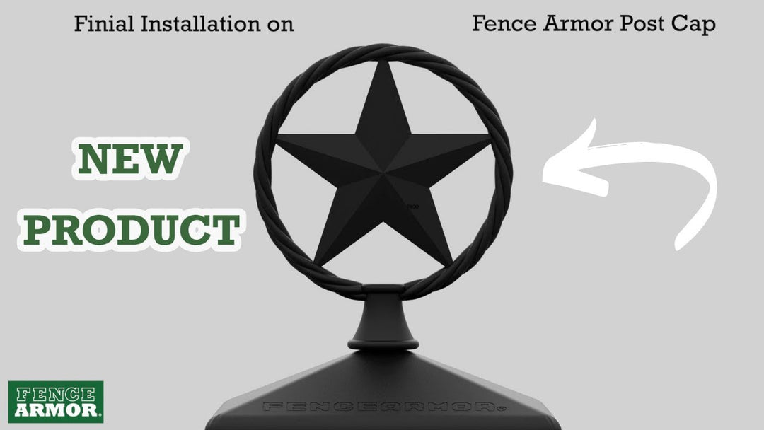Fence Armor Post Cap Finial Installation + NEW PRODUCTS | Fence Armor