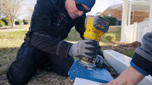 Transforming End Posts into Corners with Ease: The EZ Hole Template Kit