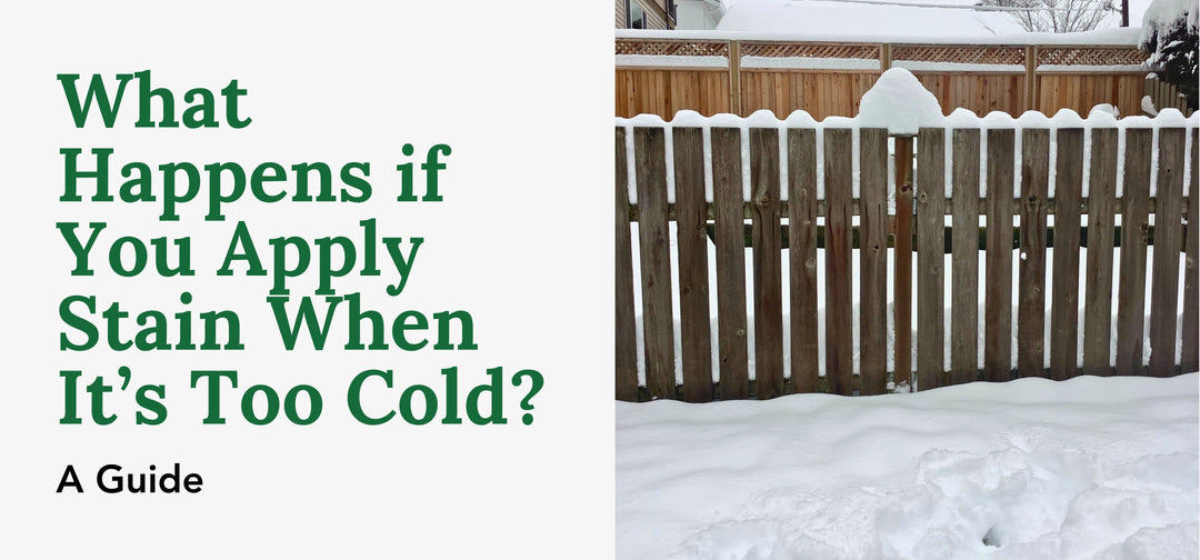 What Happens if You Apply Stain When It’s Too Cold? A Guide
