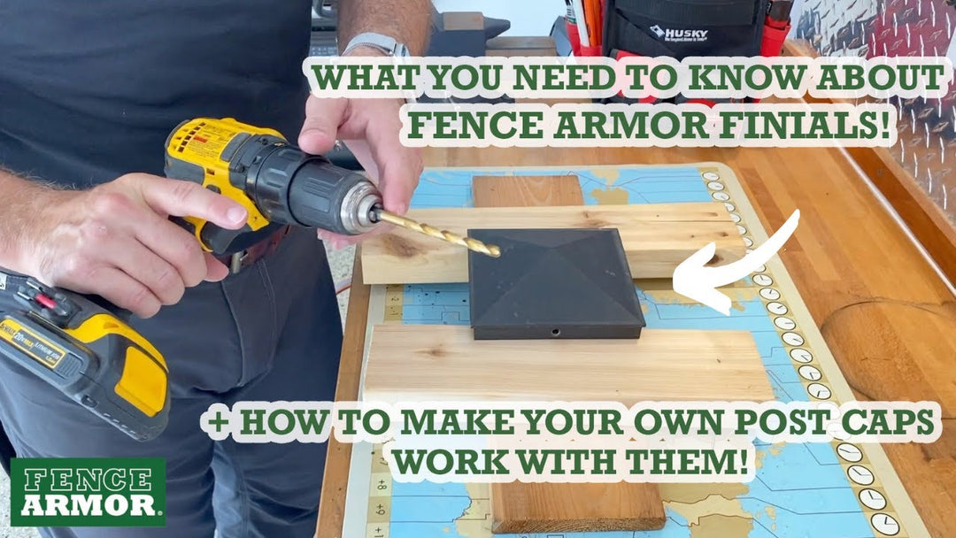 What You Need To Know About Fence Armor Finials | Fence Armor