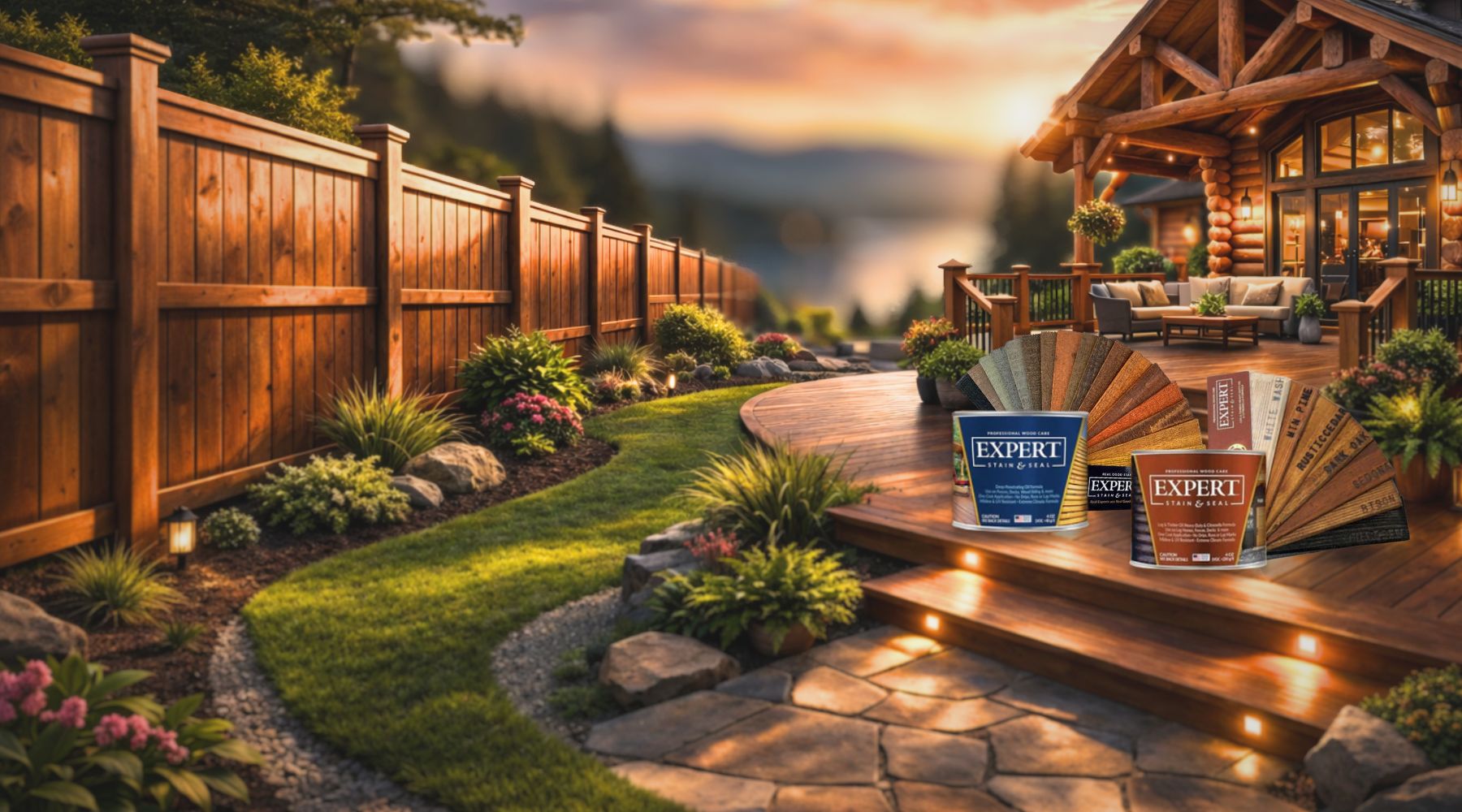 EXPERT Stain Sample Cans & Fan Decks