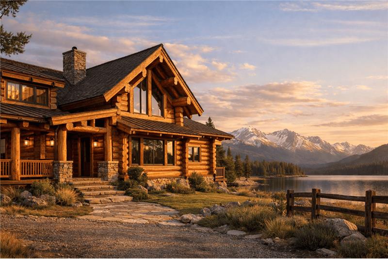 Log home stain