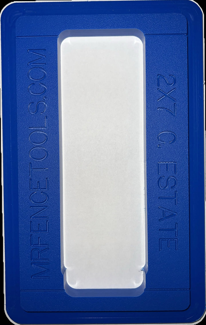 Mr. Fence - EZ Template™ Inserts for EZ Hole Template Frame EZ Template™ Inserts for EZ Template Frame - Fence Routing Templates 2" x 7" Deco - Country Estate MFT - Tool Mr. Fence Tools