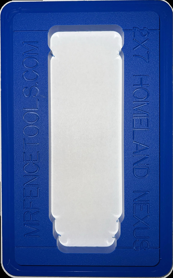 Mr. Fence - EZ Template™ Inserts for EZ Hole Template Frame EZ Template™ Inserts for EZ Template Frame - Fence Routing Templates 2" x 7" Deco - Homeland Nexus MFT - Tool Mr. Fence Tools