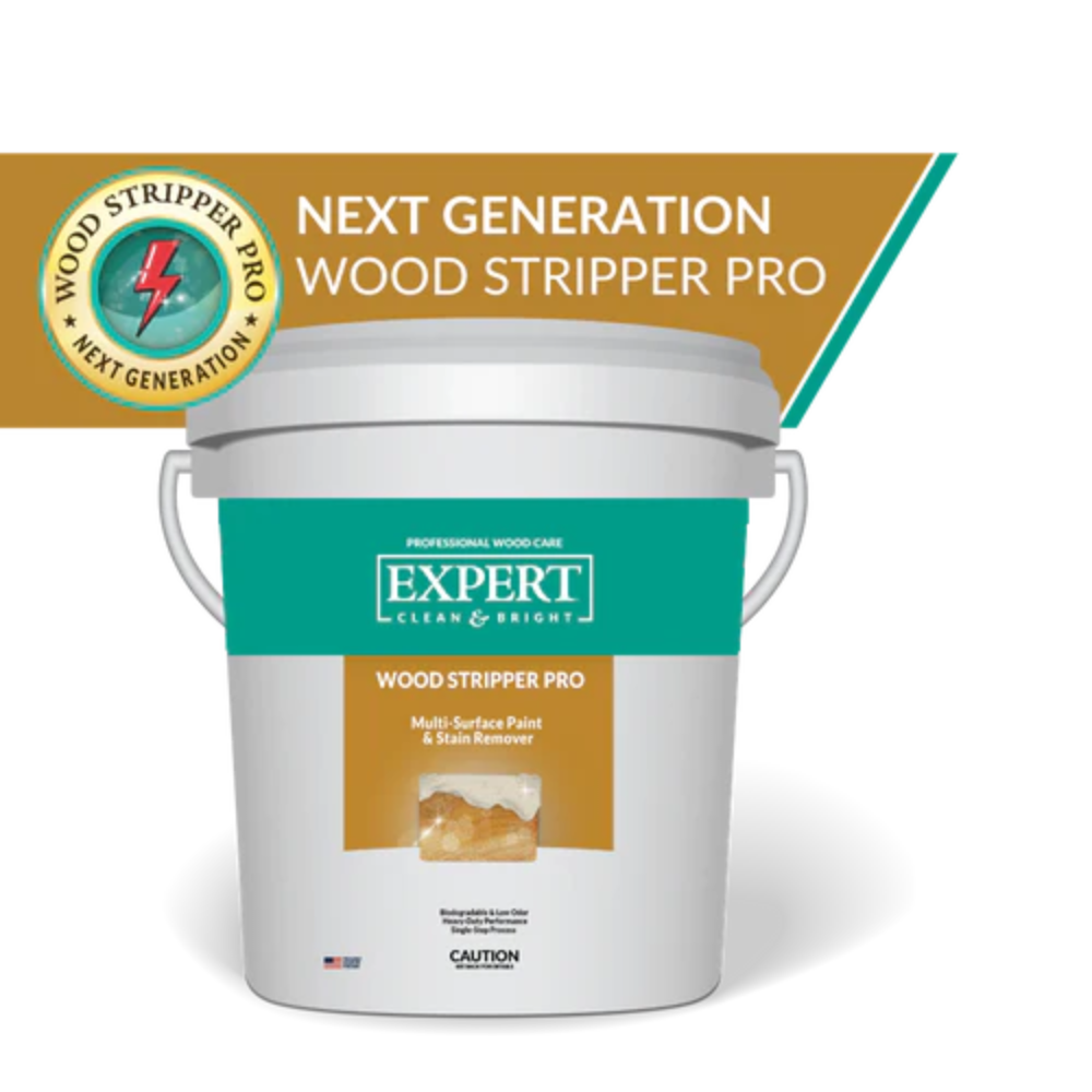 EXPERT™ NextGen Wood Stripper Pro – Professional Deck & Fence Coating Remover EXPERT™ NextGen Wood Stripper Pro – Deck & Fence Stain Remover 5 Gallons Wood Restoration Products Stain & Seal Experts Store