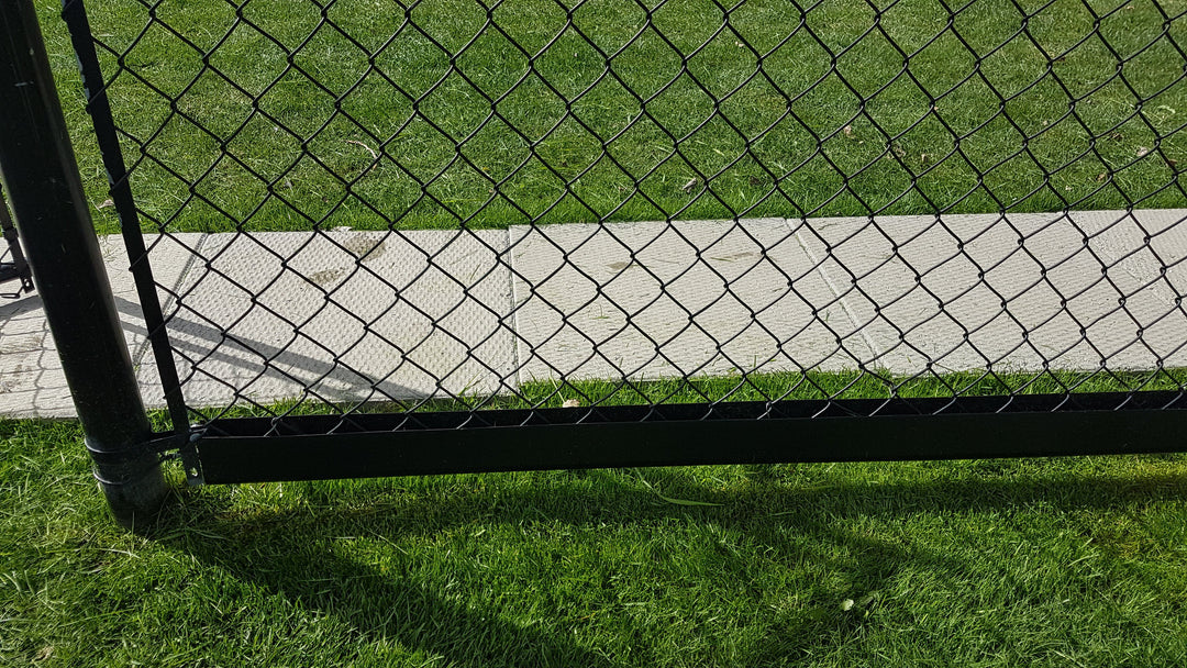 Bottom Guard EasyTrim Chain Link Fence Bottom Guard- Stop Grass & Weed Entanglement ...