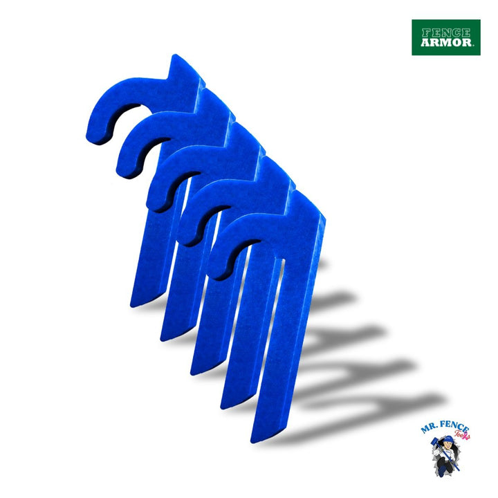 Curtain Hanger™ Chain-Link Fabric Support Tool Curtain Hanger™ Chain-Link Fabric Support Tool 2-3/8" Rail / Pack of 5 MFT - Tool Mr. Fence Tools