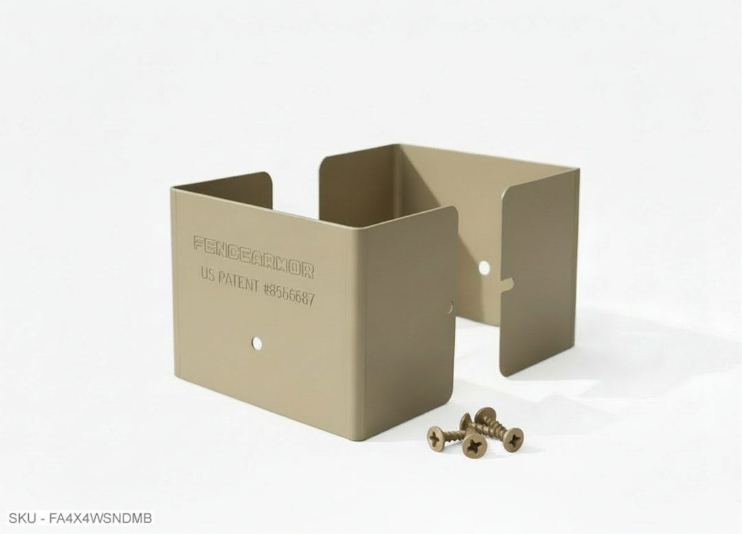 Fence Armor® Full-Protection Post Guard