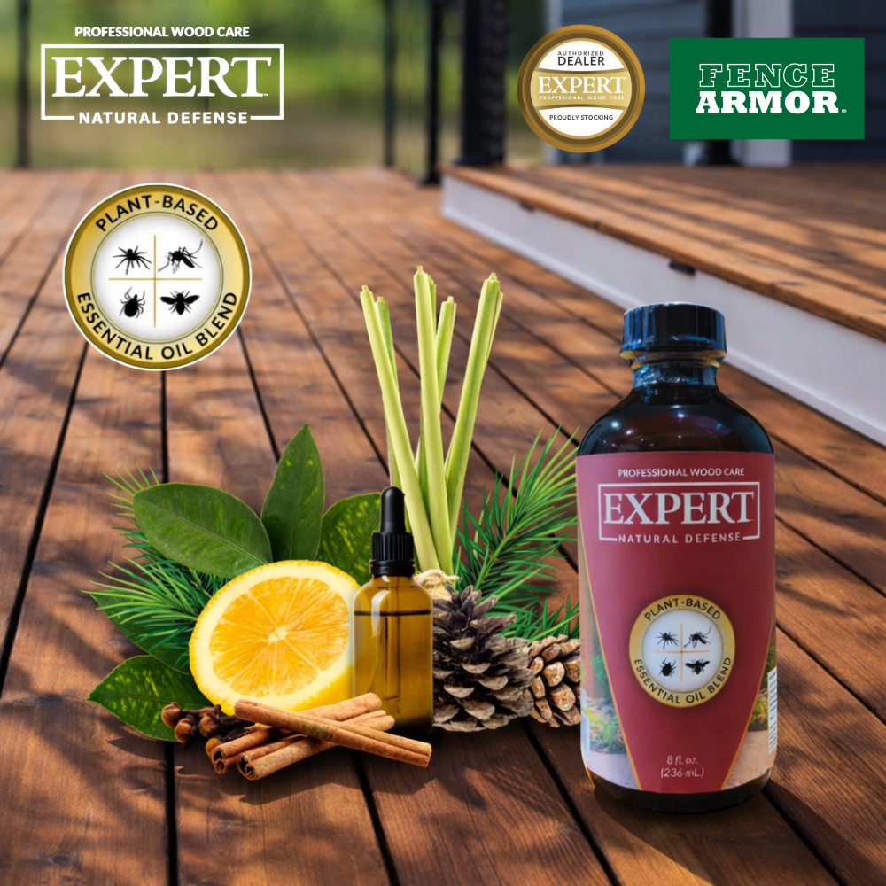 EXPERT Stain & Seal - Essential Oil Blend Stain & Paint Additive EXPERT Stain & Seal - Essential Oil Blend Stain & Paint Additive Fence Armor