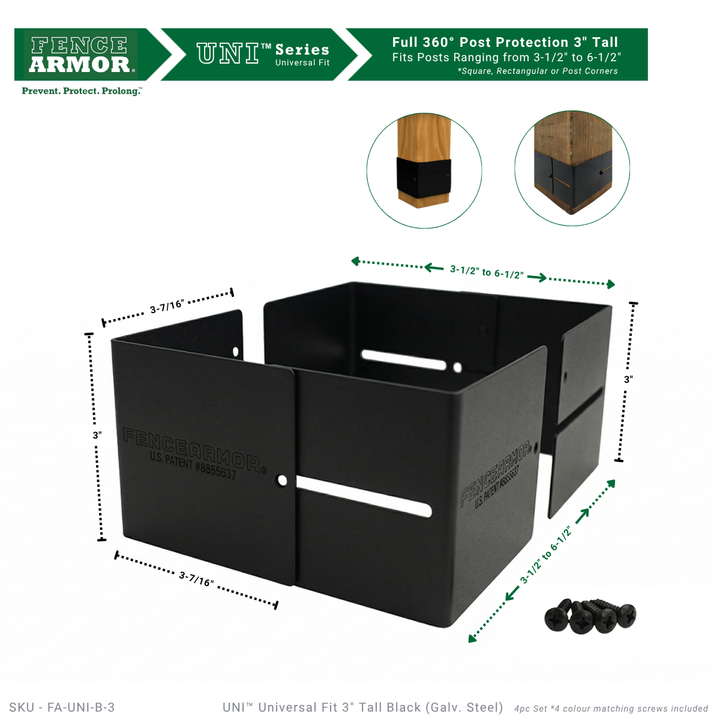 Universal Fit - Full Protection - Fence Armor UNI™ Universal Fit - Full Protection - Fence Armor UNI™ Fence Armor