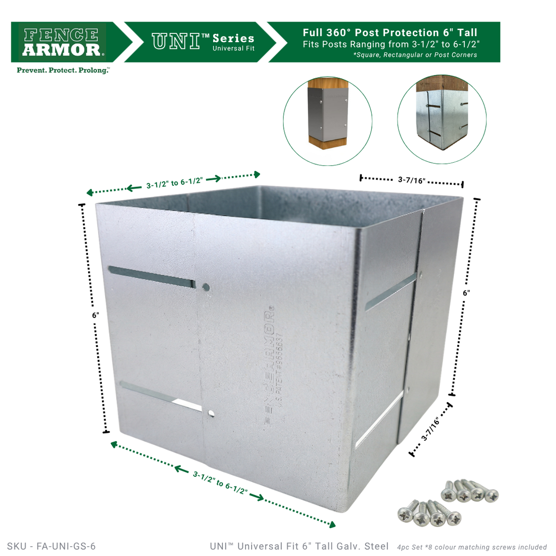 Universal Fit - Full Protection - Fence Armor UNI™ Universal Fit - Full Protection - Fence Armor UNI™ Fence Armor