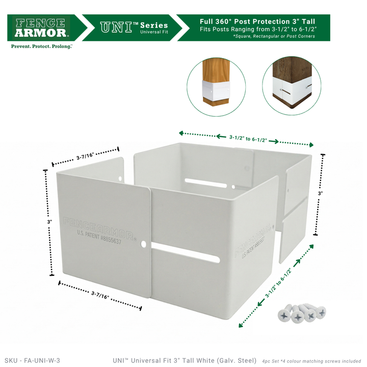 Universal Fit - Full Protection - Fence Armor UNI™ Universal Fit - Full Protection - Fence Armor UNI™ Fence Armor