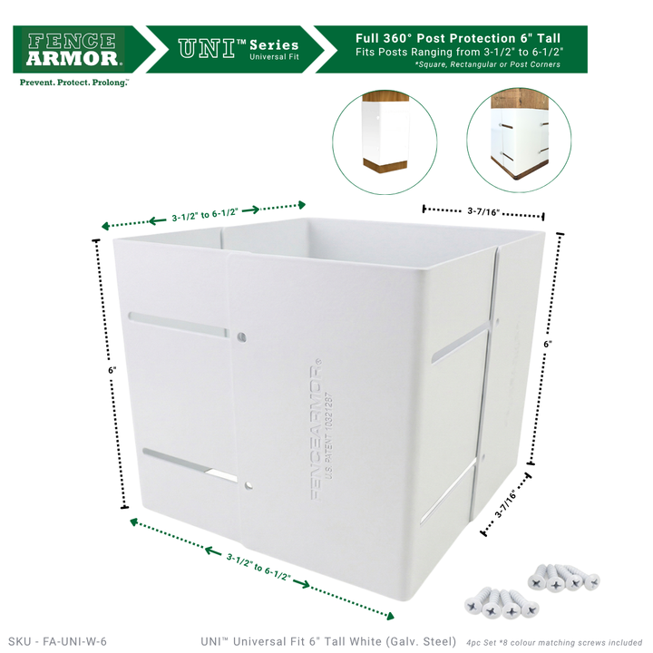 Universal Fit - Full Protection - Fence Armor UNI™ Universal Fit - Full Protection - Fence Armor UNI™ Fence Armor