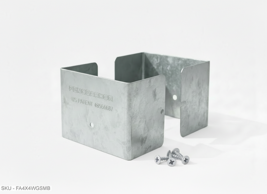 Fence Armor® Full-Protection Post Guard
